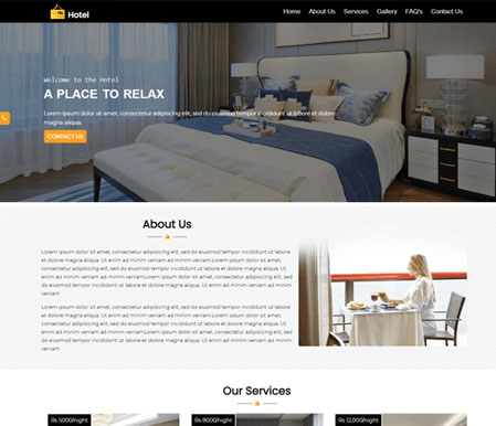 Hotel Website
