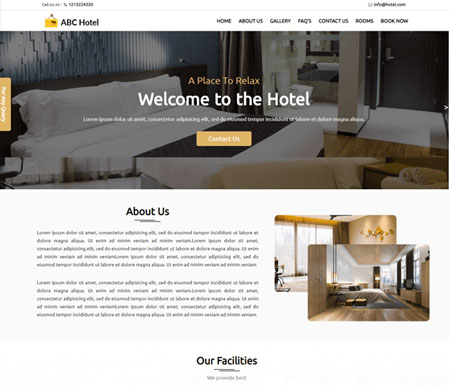 Hotel Website