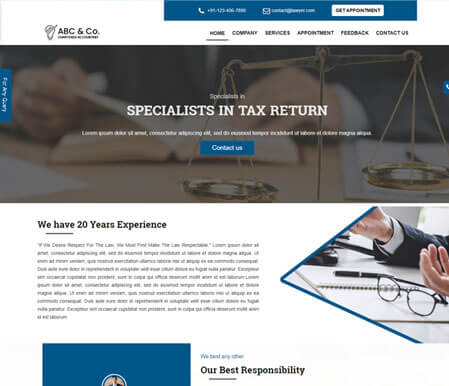 Lawyer Website