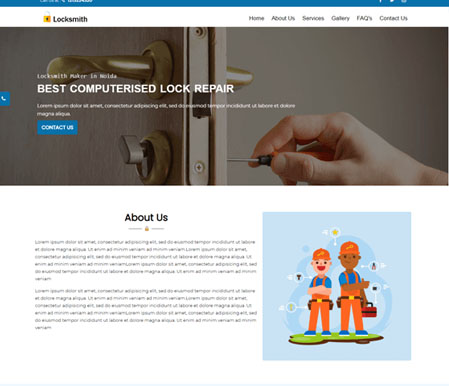 Locksmith Website