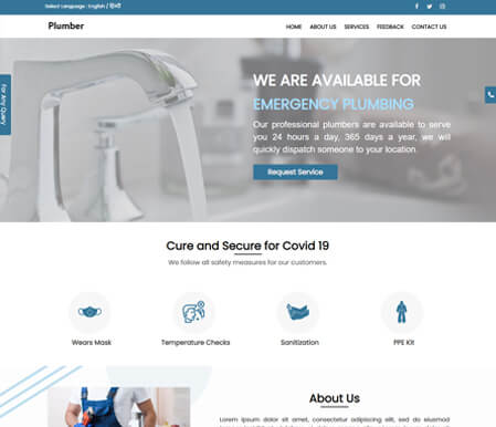Plumber Website