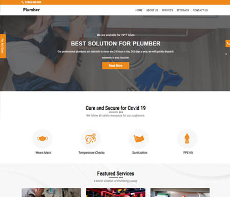 Plumber Website