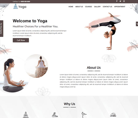 Yoga Website