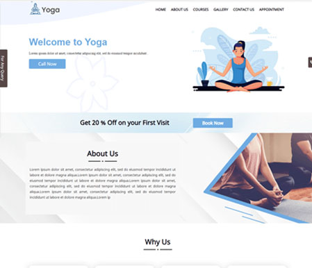 Yoga Website
